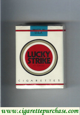 Lucky Strike Non-Filter soft box cigarettes